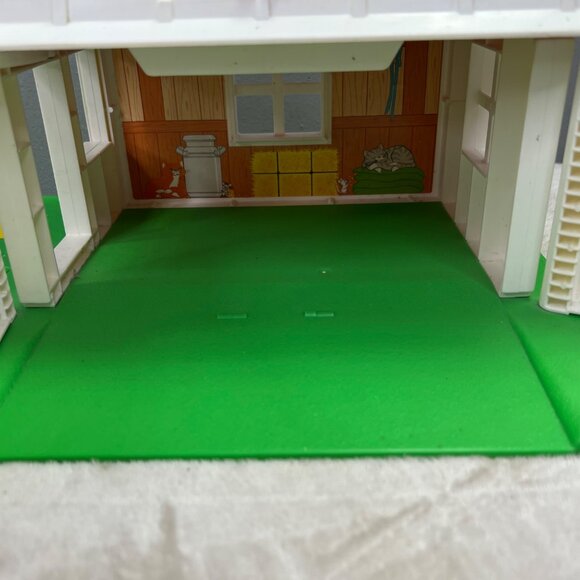 Vintage Fisher Price Little People Farm Barn Moo Door 1999 Chunky - Picture 3 of 9